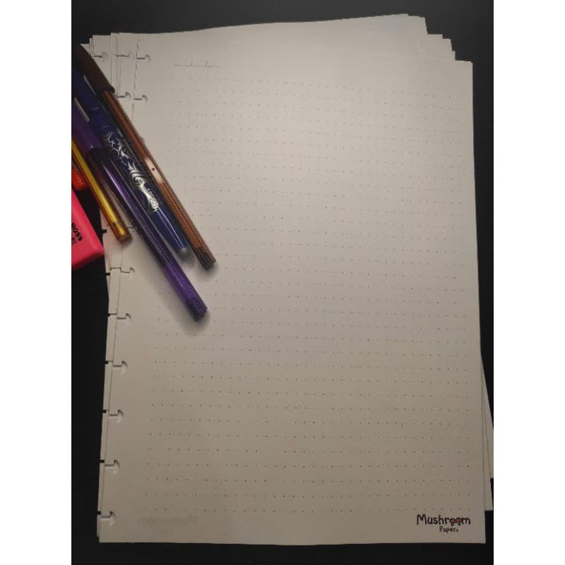 Miolo Refil Pautado, Liso, Quadriculado, Pontilhado, Colorido, Personalizado Caderno Infinito Caderno Inteligente. Tamanho A4 A5