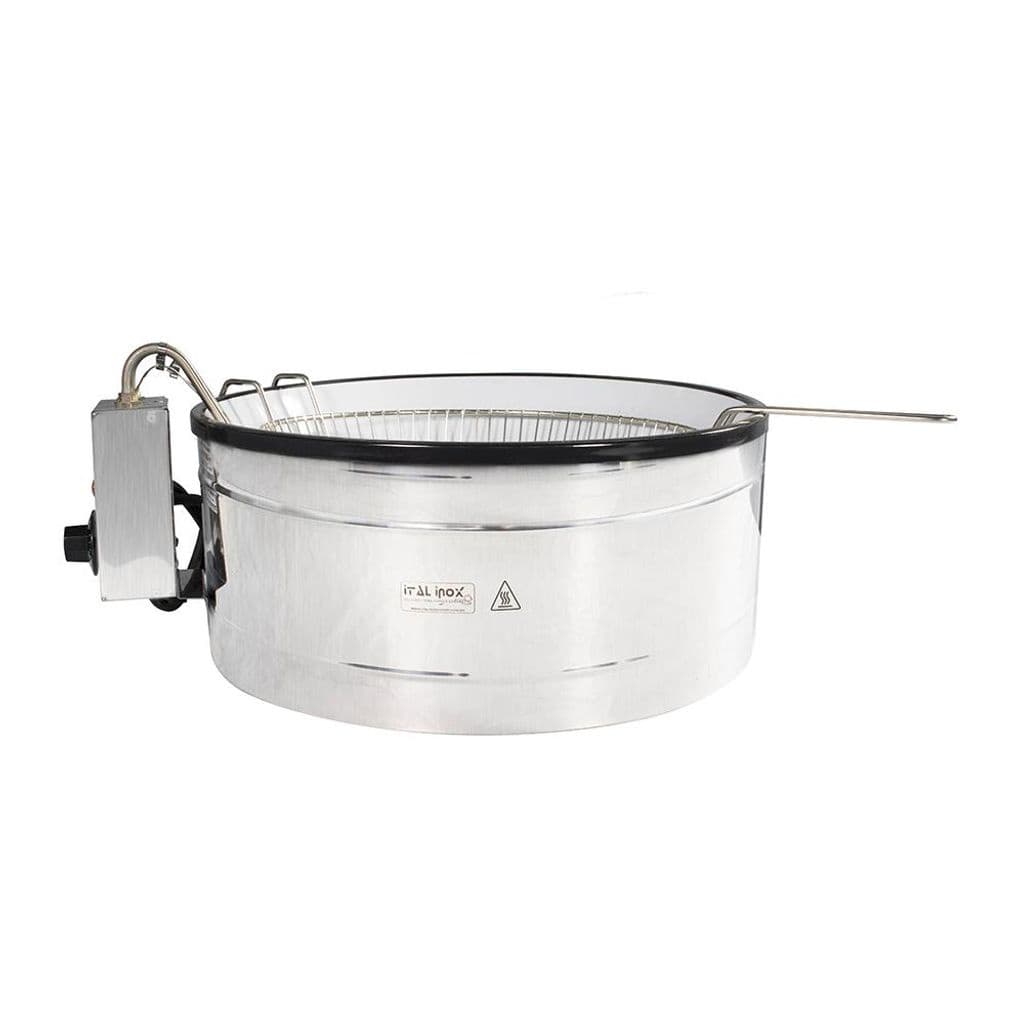 Fritadeira Elétrica Tacho Pastel Mandioca Batata 7 Litros Óleo Tfei-7 220v - Ital Inox