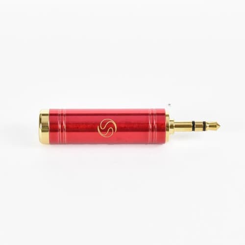 Adaptador Santo Angelo P10 / P2 St Niquelado Vermelho.
