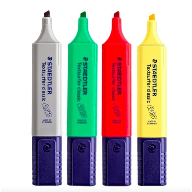 Staedtler, Marcador de Texto Textsurfer Excel Colors - unidade