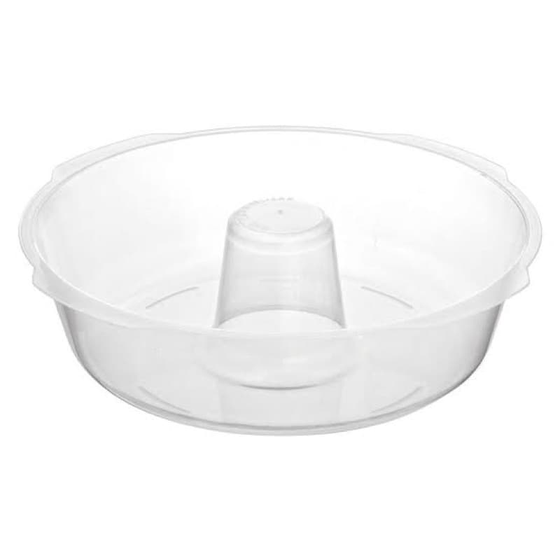 Forma Bolo e Pudim Microondas Freezer 22x18x6,5cm sem Tampa