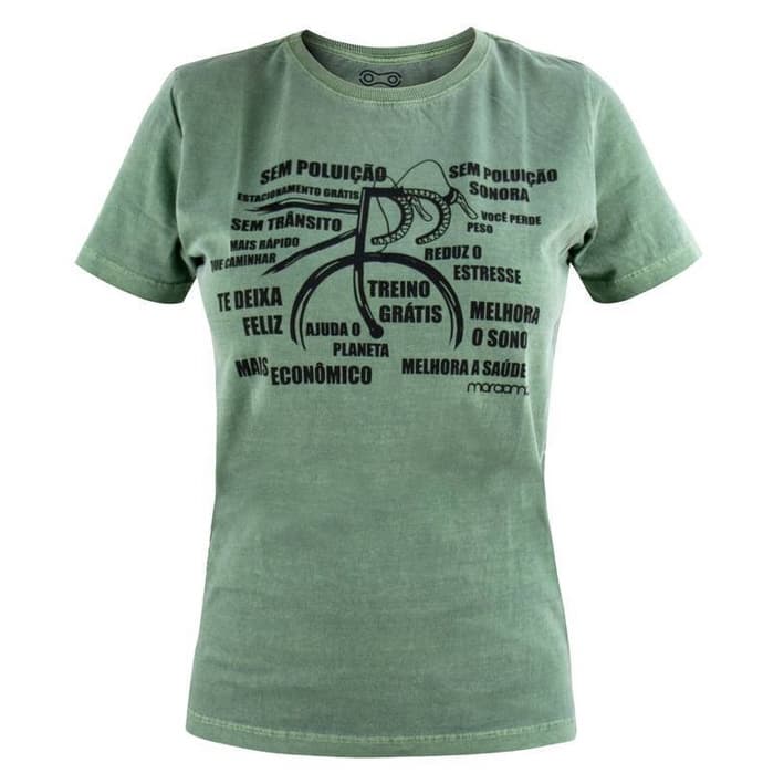 Camiseta Casual Feminina Marcio May Worlds Ciclismo