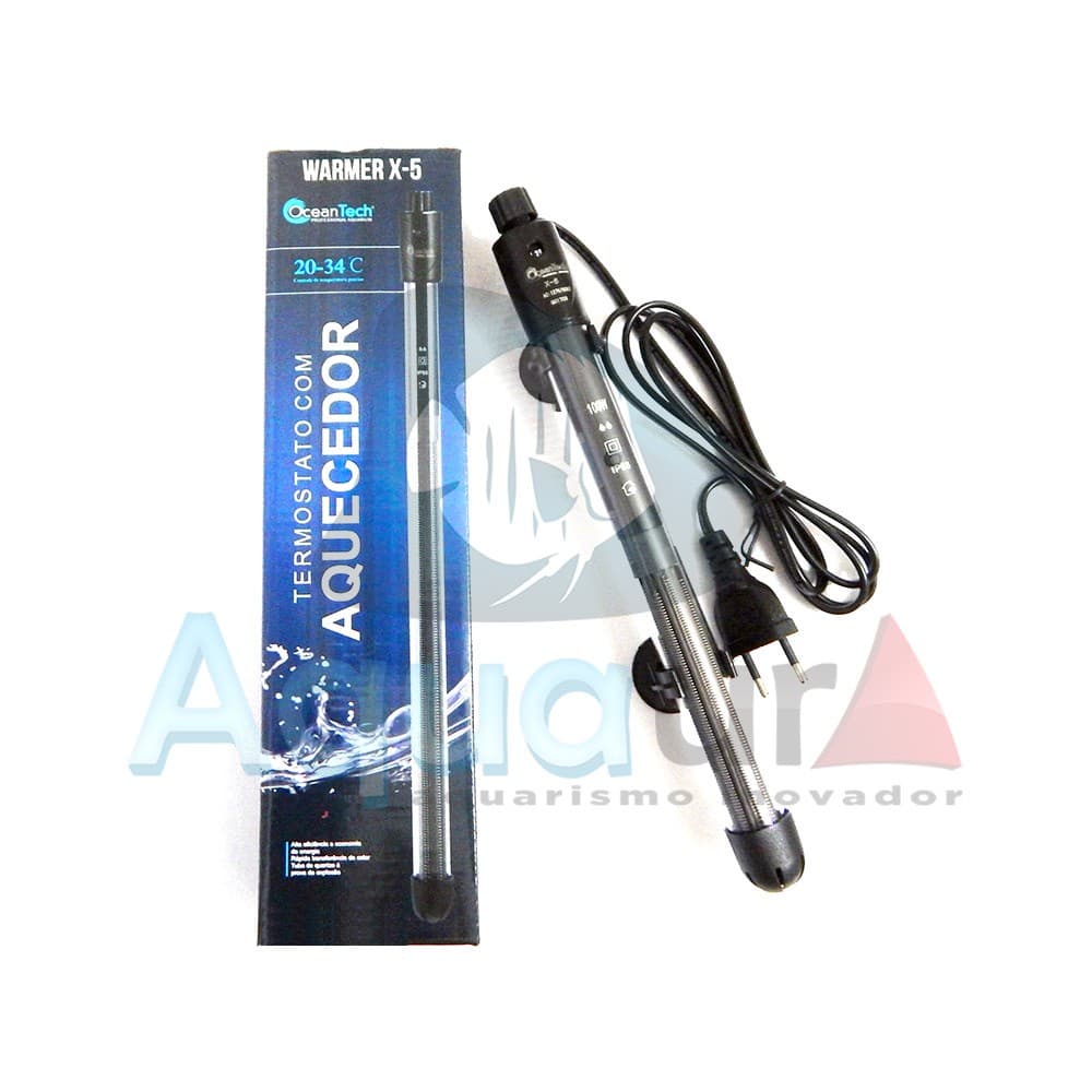 TERMOSTATO OCEAN TECH WARMER X-5 250W - 110 VOLTS