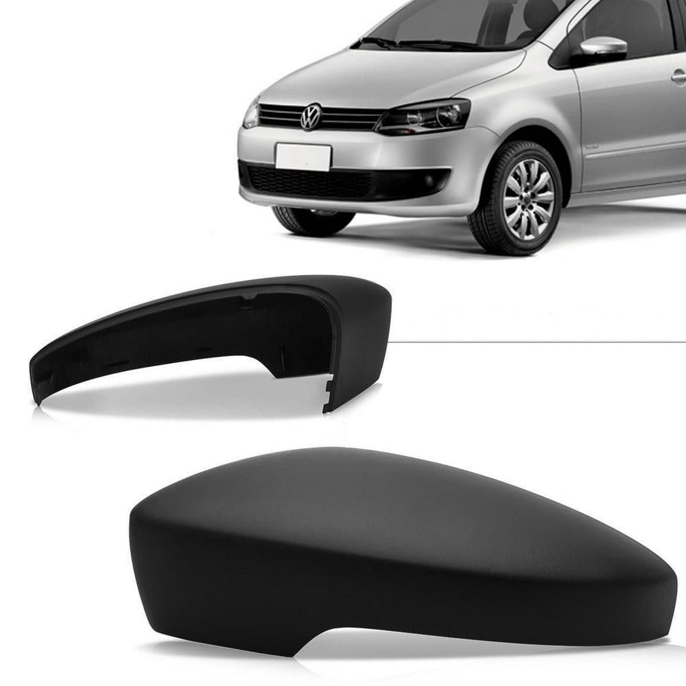 Capa de retrovisor Fox Gol g6 Up 2010 2011 2012 2013 Com furo de Pisca ou sem furo