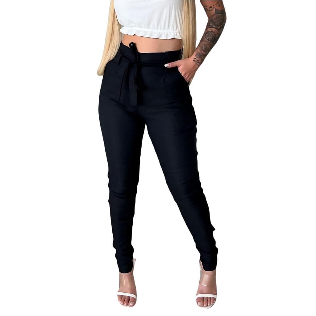 Calca Feminina Bengaline Skinny Com Elastano Barata Sku Cf10