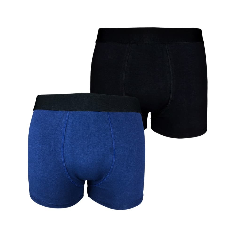 Kit com 2 Cuecas Boxer Box New Basic Masculina Confortável Cotton Algodão Oferta