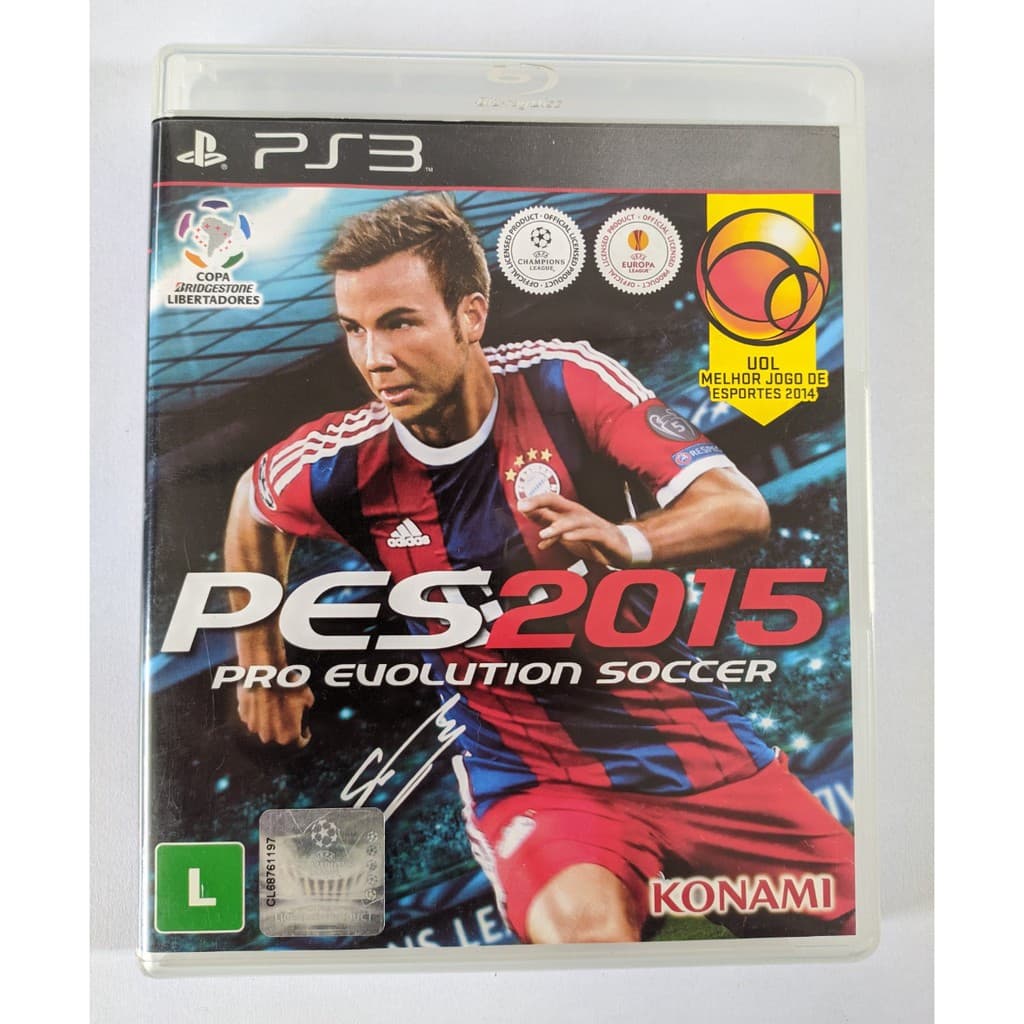 Pes 2015 Original Mídia Física Ps3 Original - Envio Imediato