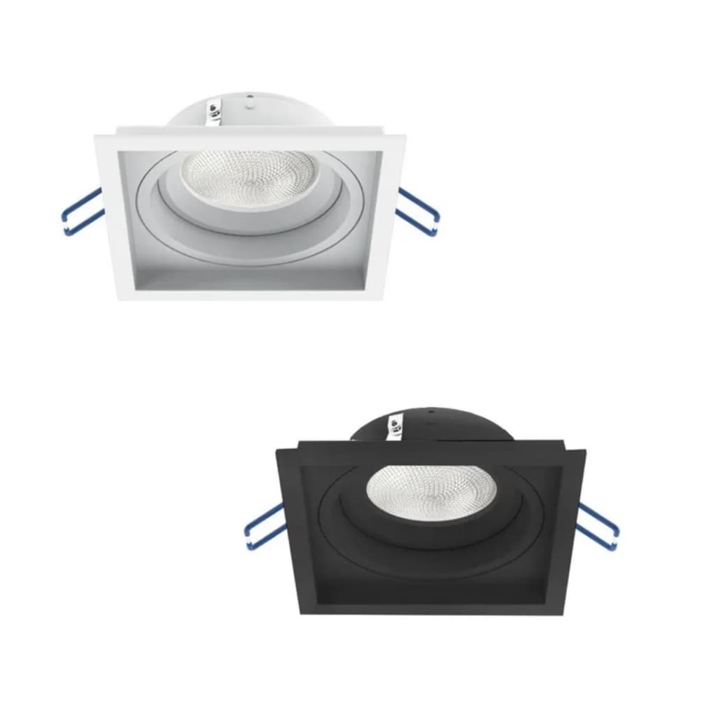 Spot De Embutir Recuado Orientável Par20 Interlight Il4706 Branco ou Preto