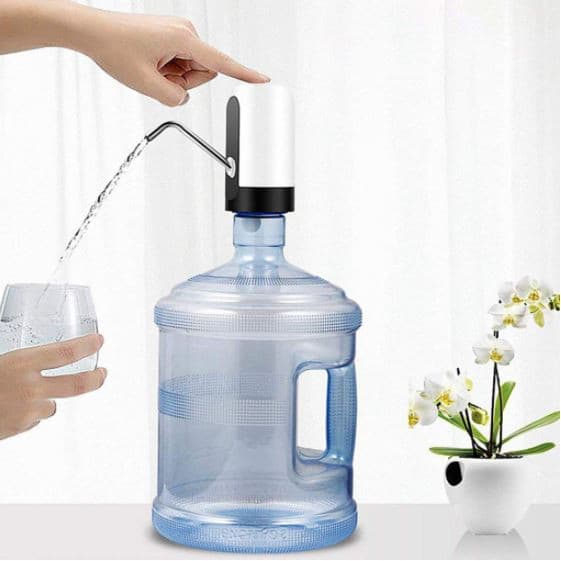 Bomba Elétrica Universal Galão Garrafão de Água Dispenser Carregador USB Bebedouro Torneira Promoção