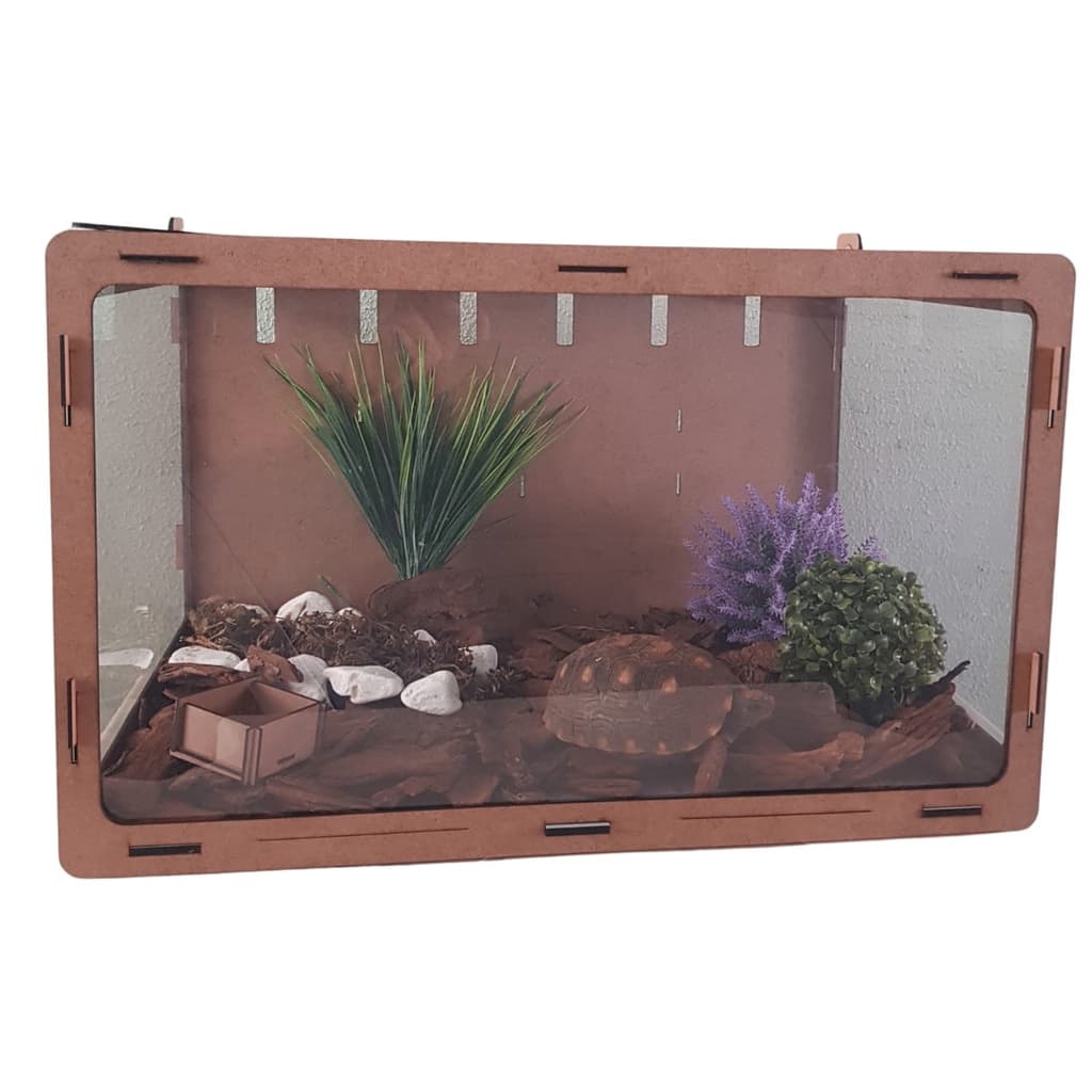 Terrário para tartarugas jabutis viveiro de repteis