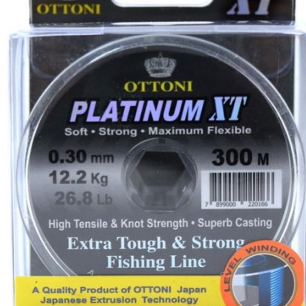 Linha Monofilamento Platinum Xt Box 0,25mm 8,97kg 300m