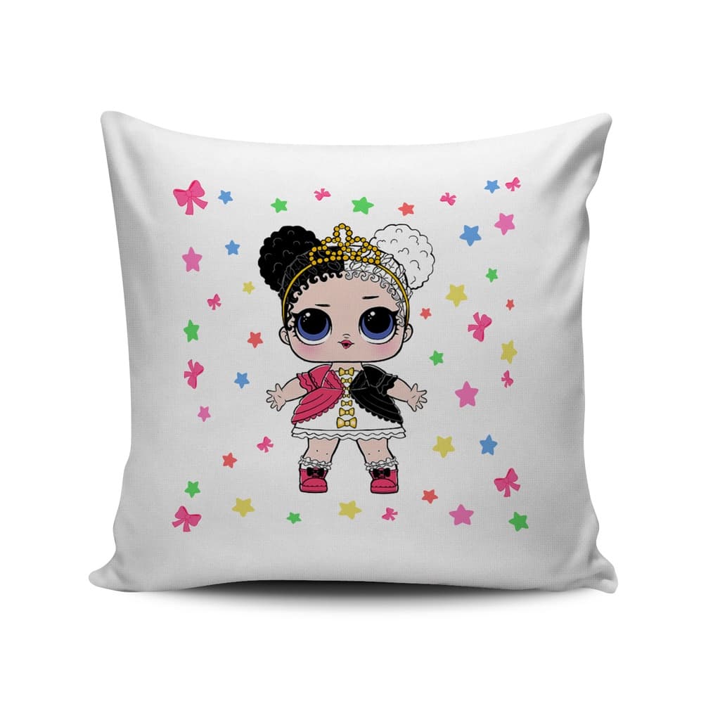 Almofada boneca LOL MOD2 almofada decorativa infantil