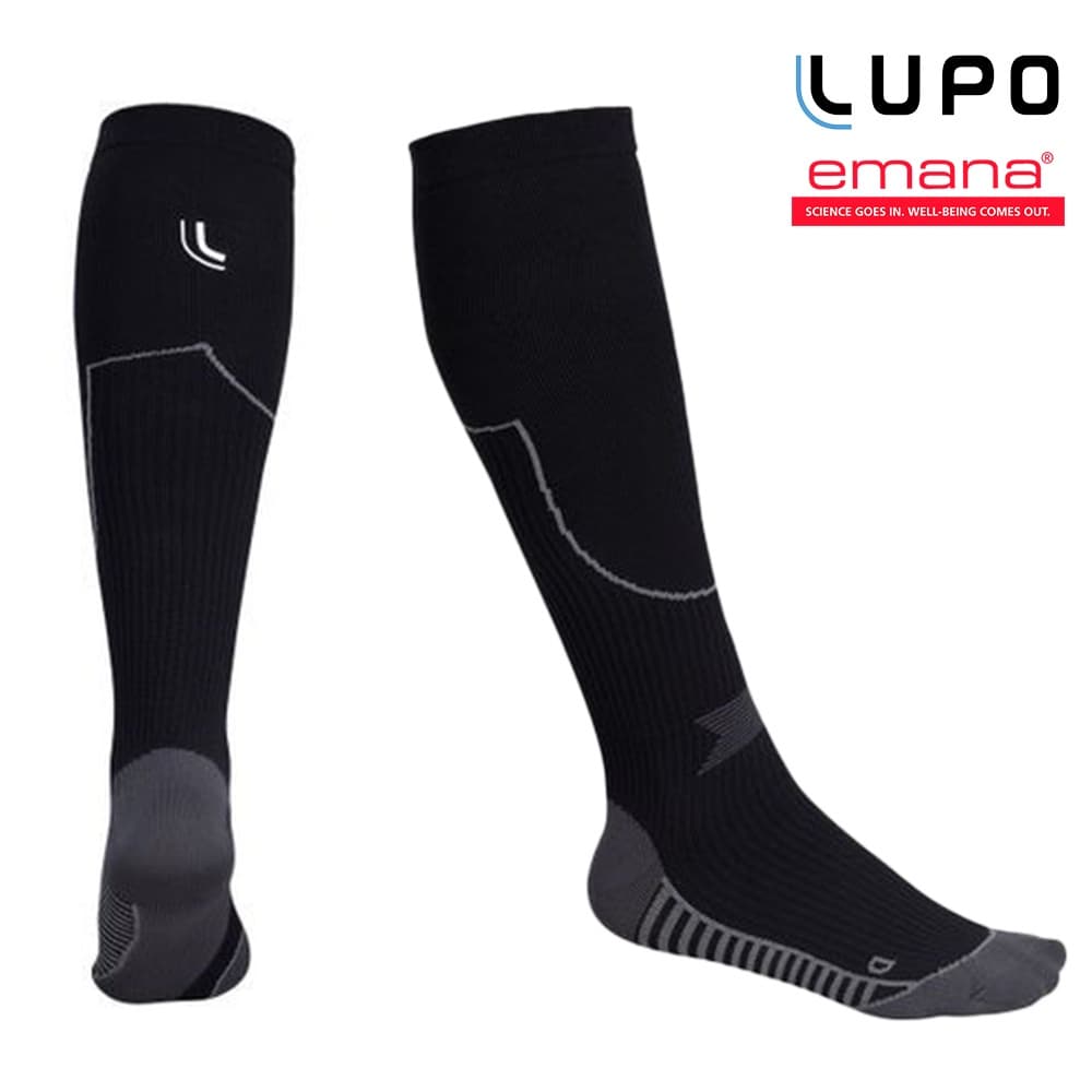 Meia De Compreessão 3/4 Lupo Corrida Emana Original