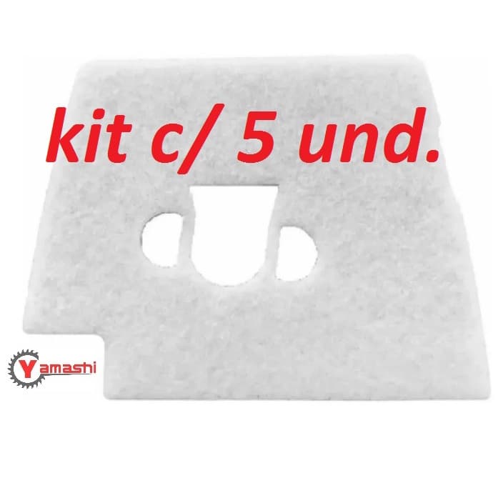 Pré Filtro De Ar Roçadeira Stihl Fs 160/220/280/290 KIT C/ 05 UND.