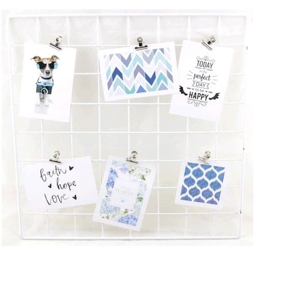 Memory Board 40x40 Branco + Brinde 6 mini prendedores