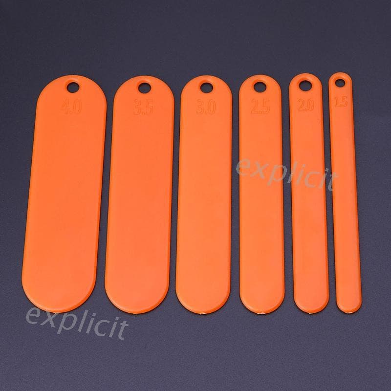 6 Pçs / Conjunto Pesca Shuttle 6 Ferramenta Para Fazer