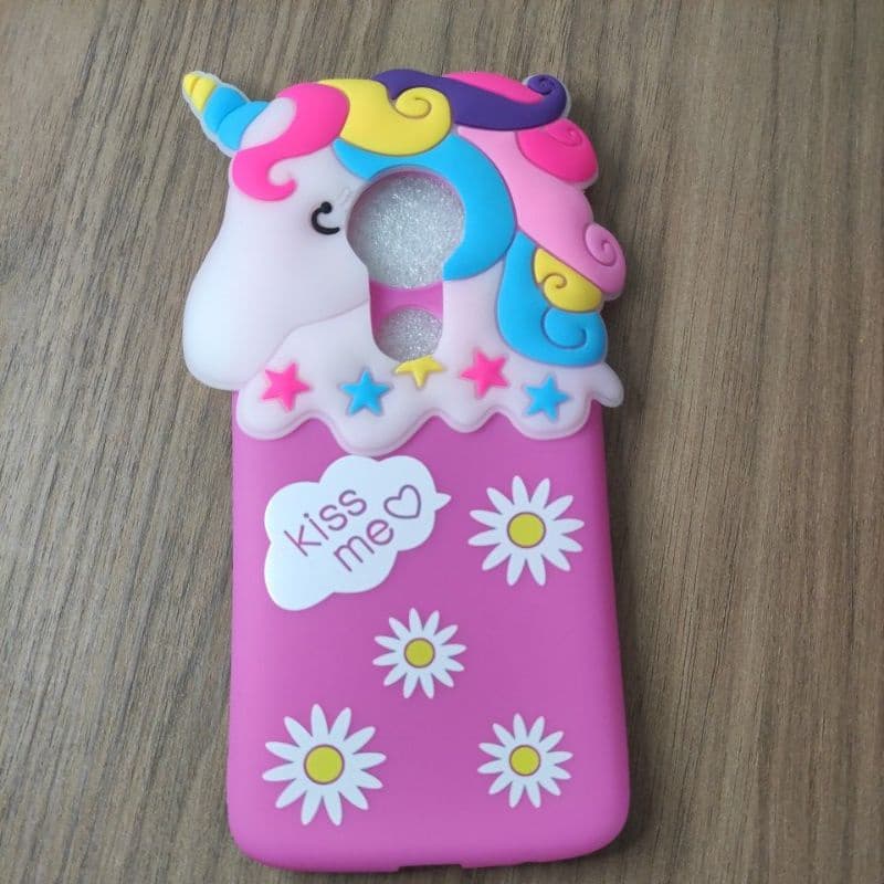 Capa de celular Motorola moto G6 play unicórnio desenho G6play