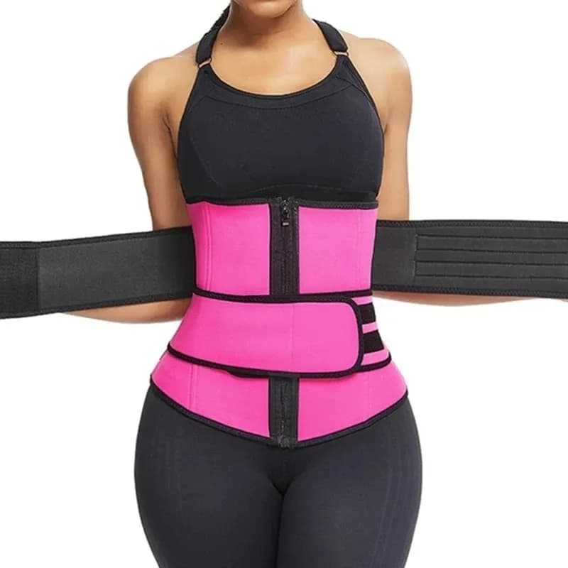 Cinta Abdominal Modeladora Redutora Exercicios Treino Academia Afina Cintura POWER