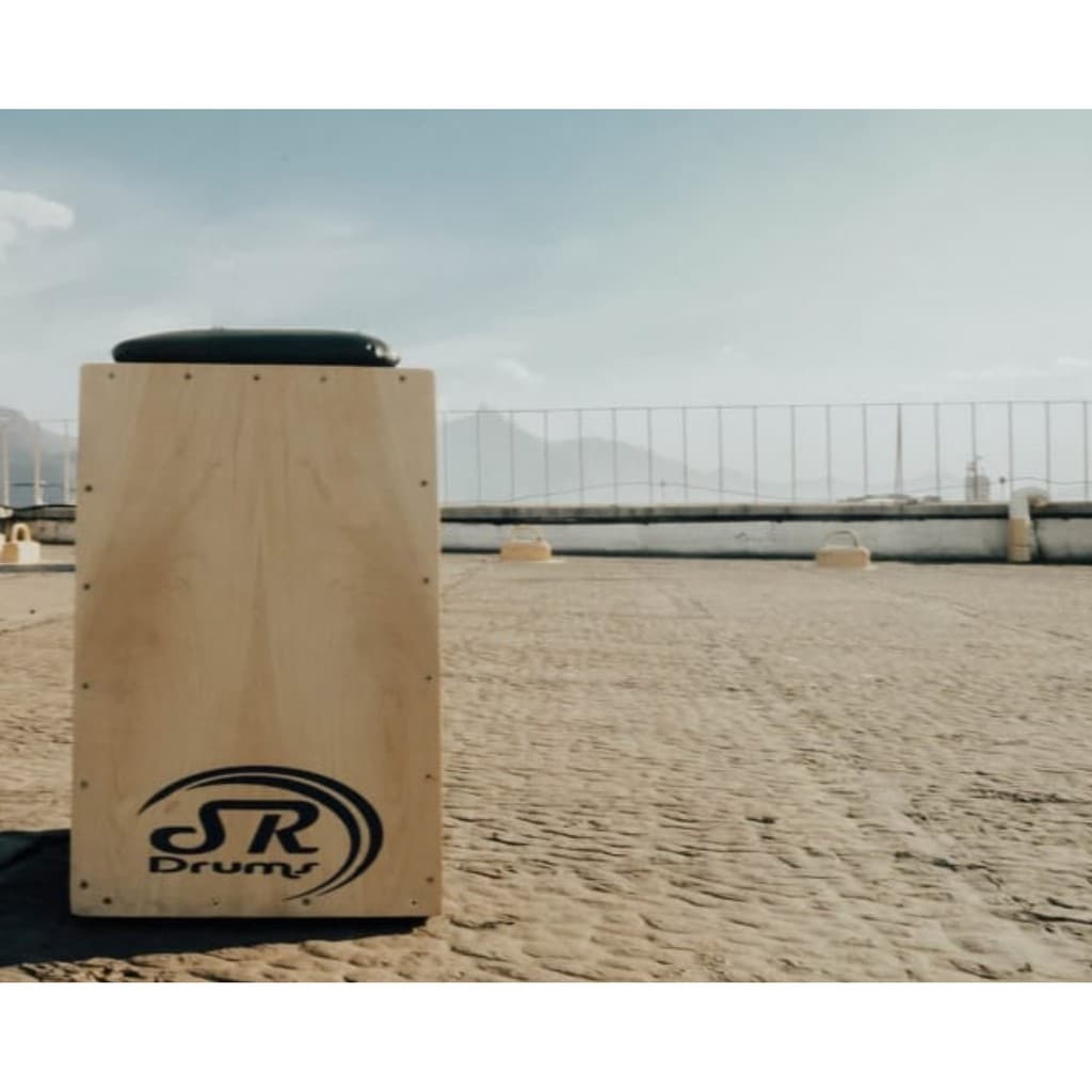 Cajon Eletroacustico Inclinado SR Drums