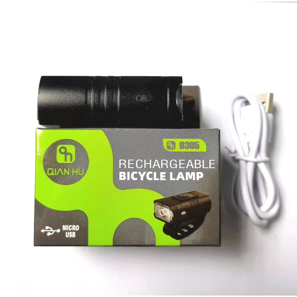 Lanterna Bike Farol Bike Luz Usb Recarregável
