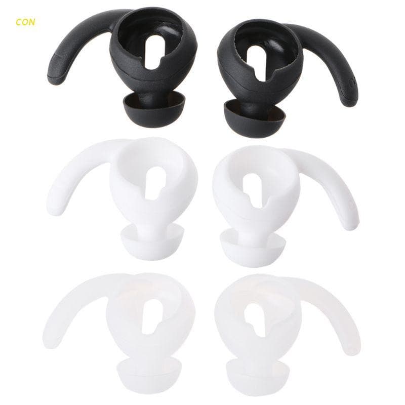 CON 1Pair Soft Silicone Earphone Earbuds Eartip Ear Hook Sports Earhook for App-le