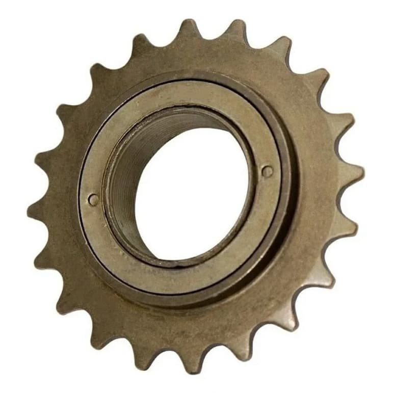Catraca Roda Livre Bike 20 Dentes Esferada Dourada Bmx Caloi