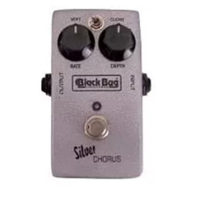 Pedal De Efeito Silver Chorus Tsc Black Bug - Prata