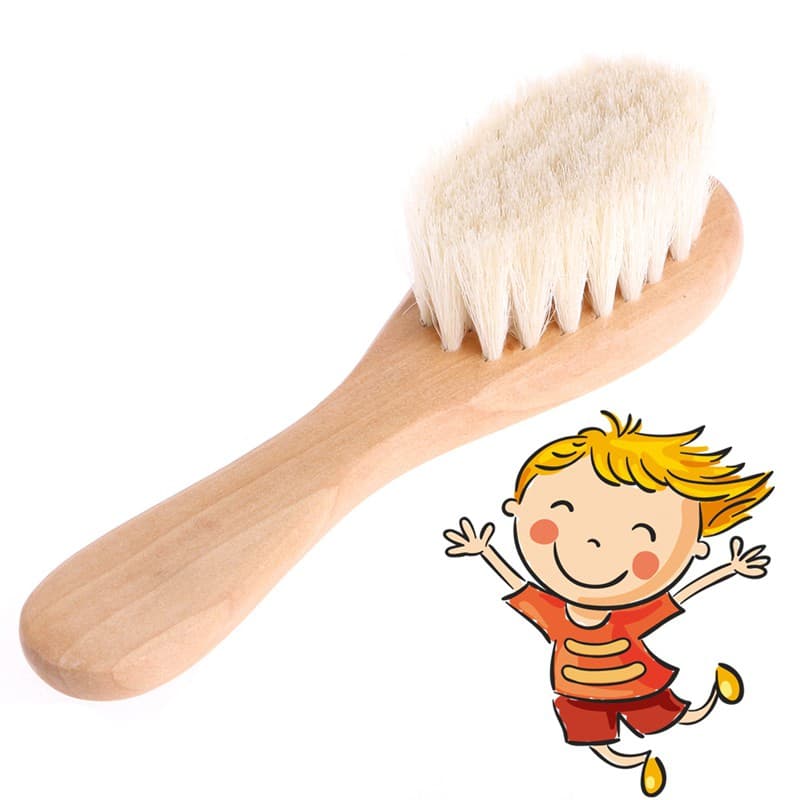 Escova Escova Cabelo Para Bebês Recém-Nascidos