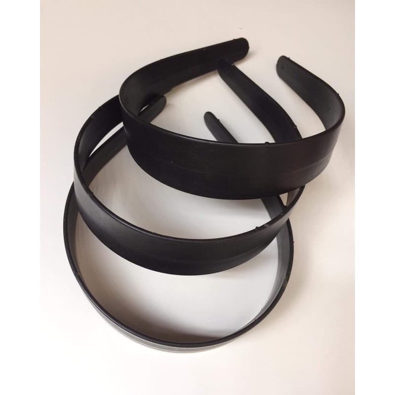 Tiara Plástica Larga para Turbante 3cm (Escolha a partir de 6 Unidades) para Customizar