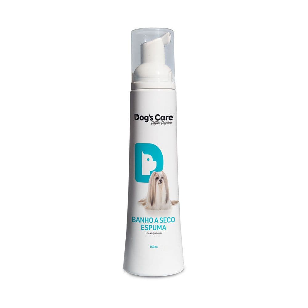 Espuma para Banho Pet Banho A Seco Dog's Care 150 ML