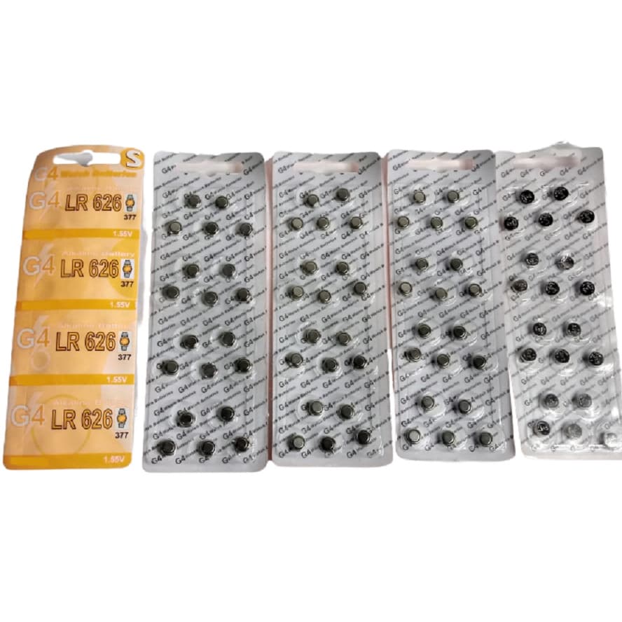 Bateria Relogios G4 377/626 Cart C/100 Unds