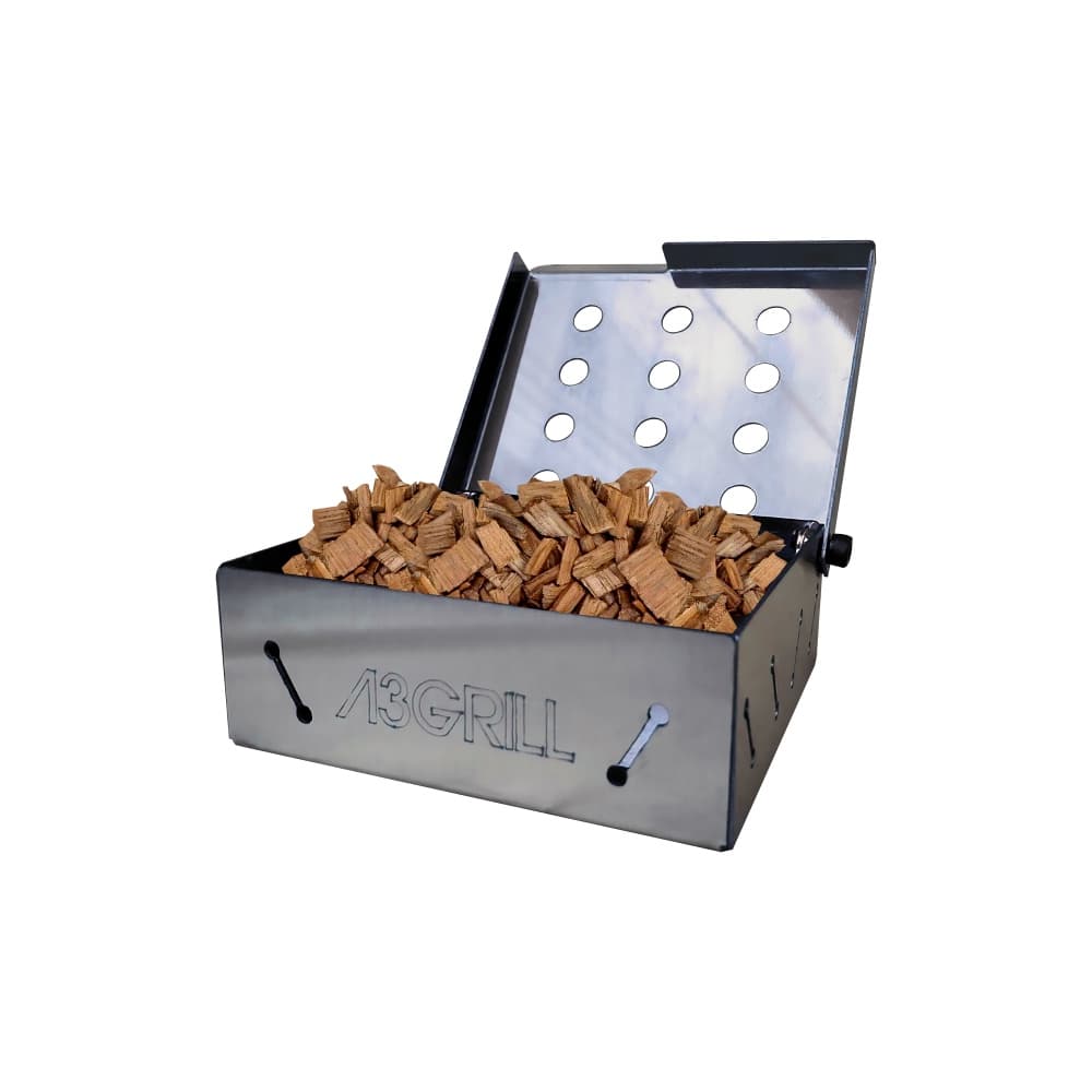 Caixa De Defumação Smoker Box 11Cm Para Churrasco