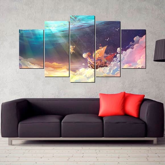 Quadro Decoração One Piece Painel
