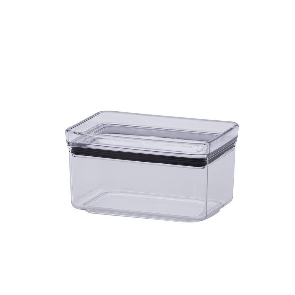 Pote Hermétic Retangular Porta Mantimentos 580ml Empilhável Paramount