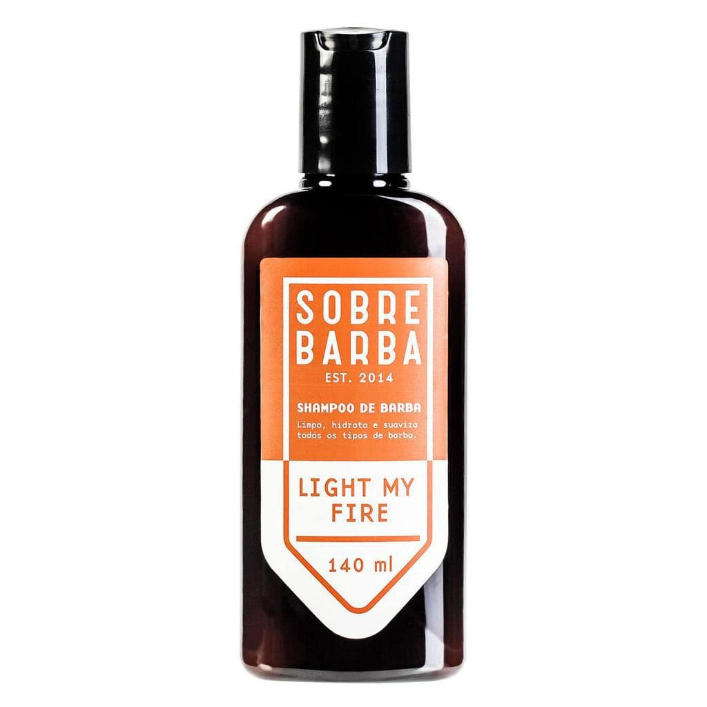 Shampoo Para Barba Sobrebarba Light My Fire - 140ml