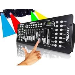 Mesa Dmx 512 192 Canais controladora de iluminação