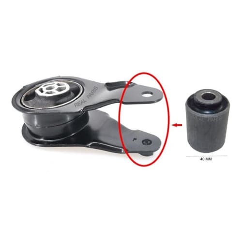 Bucha Inferior Coxim Y Peugeot 307 Citroen C4 2.0 16v - 40mm