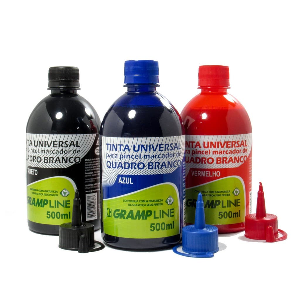 Tinta Para Pincel de Quadro Branco 500 ml Gramp Line