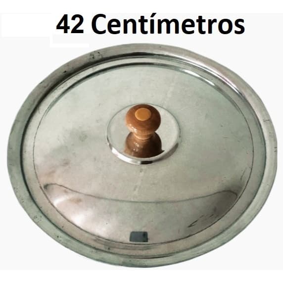 TAMPA N° 42, 36 OU 30 Cm PARA PANELA, CAÇAROLAS,FRIGIDEIRAS,CALDEIRÃO,TACHO DE ALUMINIO INDUSTRIAL