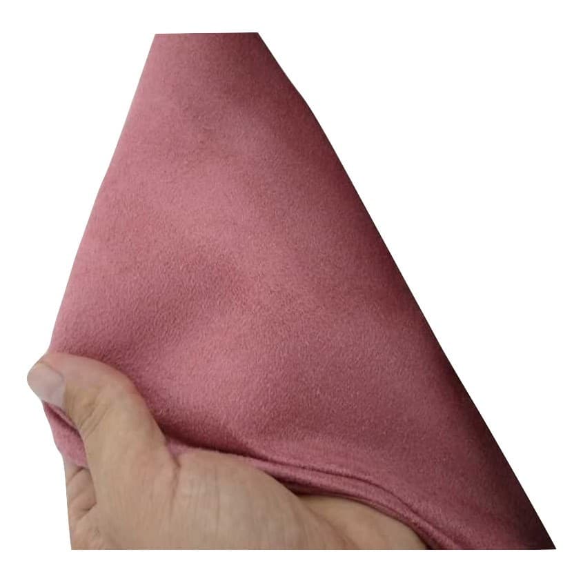 Tecido Suede Camurça Rosa Antigo Rose Poltronas Sofás 1 metro