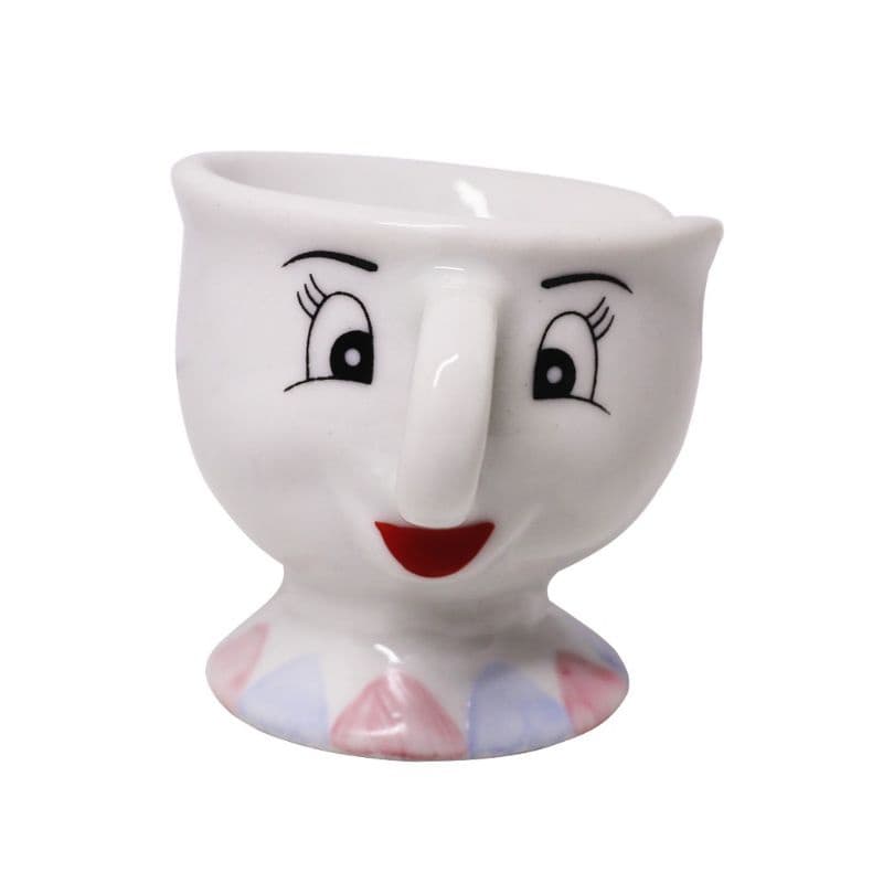 Xícara Zip A bela e a fera 80ml de porcelana