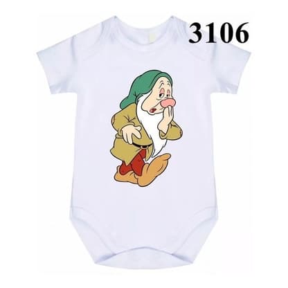 Roupa Body Bebê Personalizado Soneca C- 3106