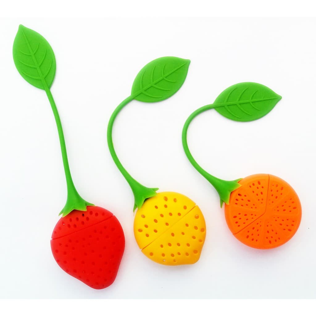 Infusor de Fruta Silicone Chá Diversos Modelos