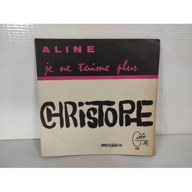 Lp Christophe Je Ne T Aime Plus Compacto Mini Vinil 17cm ok