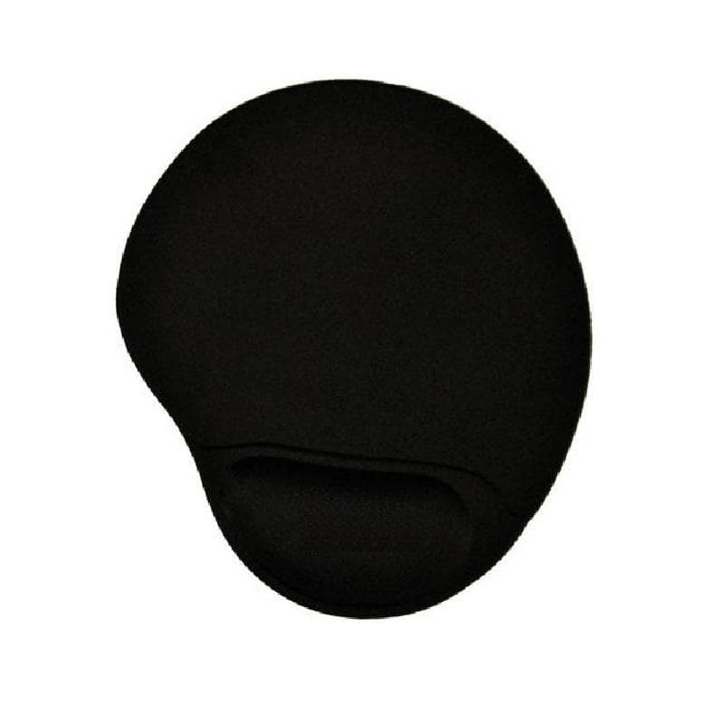 Mouse Pad Com Apoio De Punhos Em Gel Medio - Preto