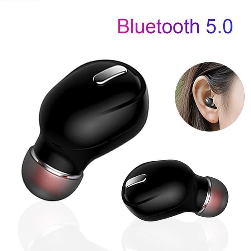 X9 mini 5.0 bluetooth fone de ouvido sports gaming headset com microfone sem fio fones handsfree estéreo(1 pc Só)
