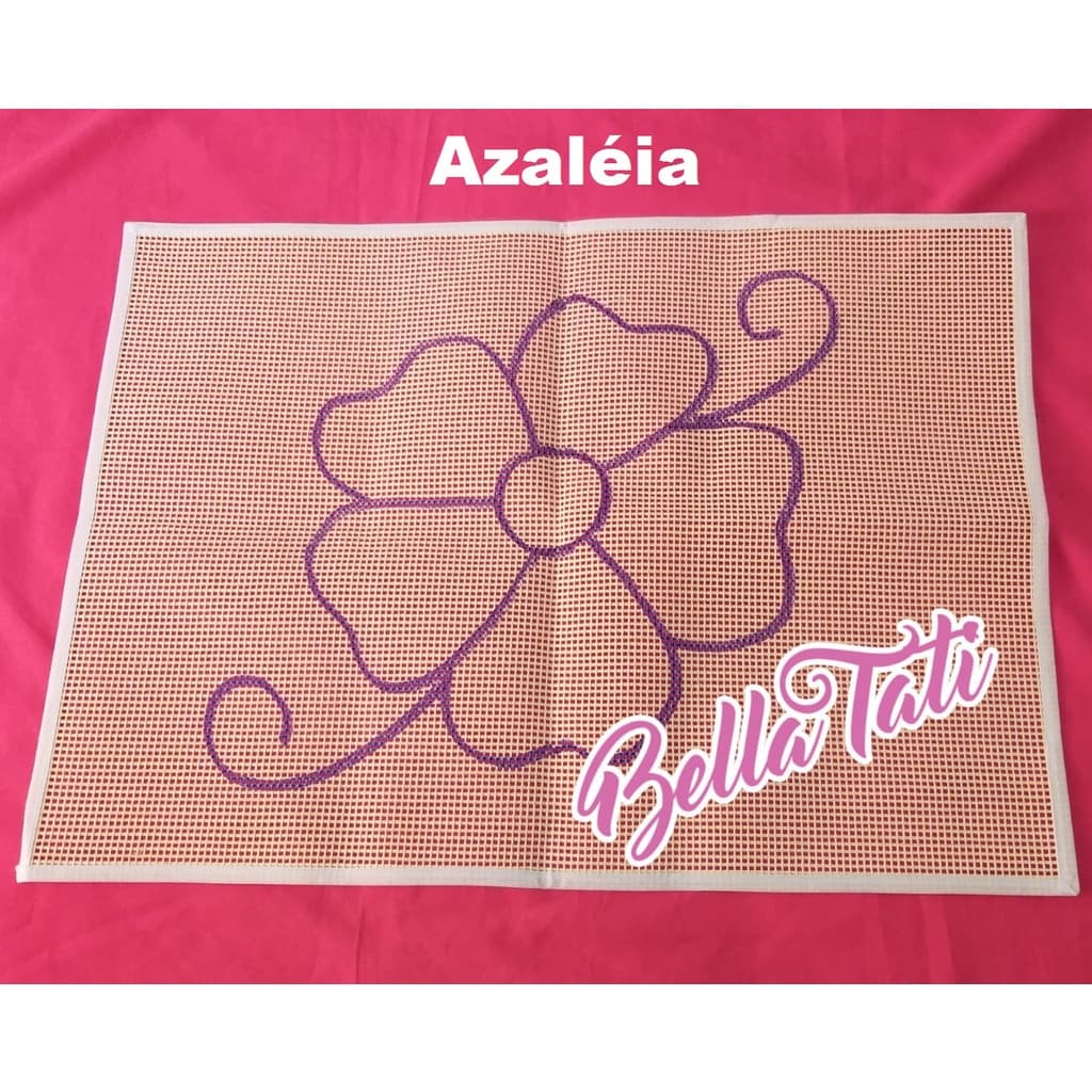 Talagarça Desenhada 50x70cm - AZALEIA