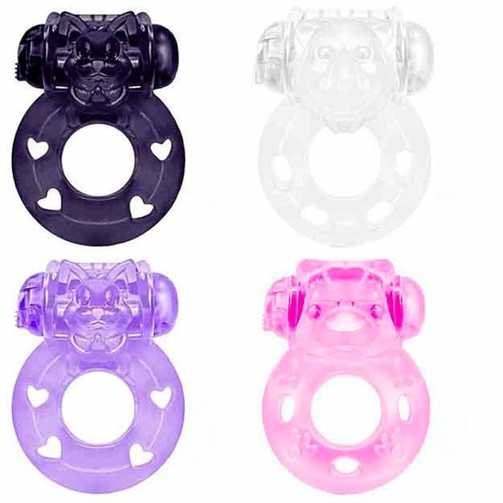 Anel Peniano com Vibrador Masculino Retarda com vibração - Mini Capsula