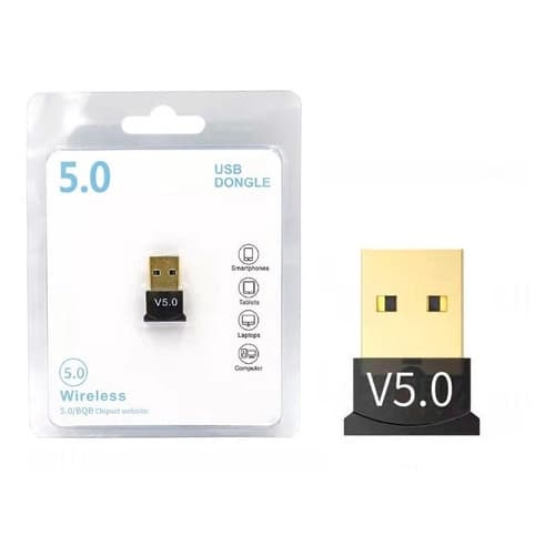 Adaptador E Receptor Usb Bluetooth 5.0 Plug And Play Pc Notebook