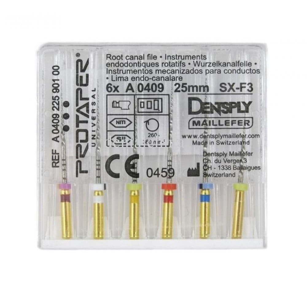 Lima Rotatória Protaper Dentsply Limas Endodôntico Canal
